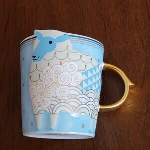 Starbucks Korea 2015 New Year of Blue Sheep Mug 355ml Limited Edition Rare